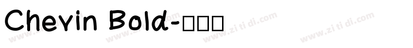 Chevin Bold字体转换